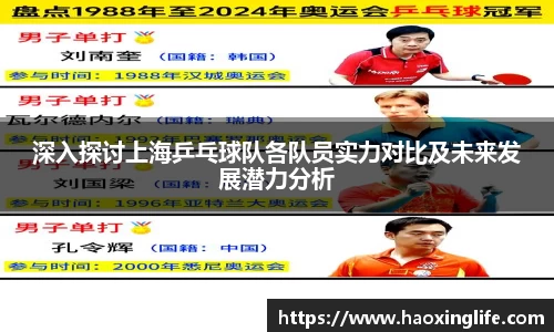 深入探讨上海乒乓球队各队员实力对比及未来发展潜力分析